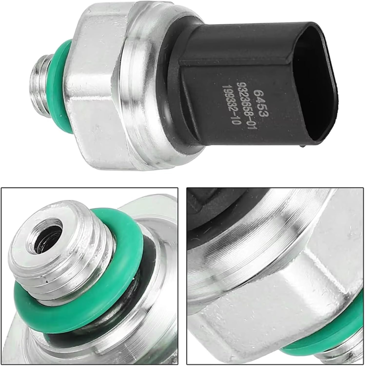 A/C Pressure Switch Sensor, Air Conditioning Pressure Sensor, for Mini, for Cooper 2002-2016 64539323658 Air Conditioning Pressure Sensor