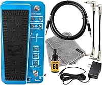 Vista 1 de JIM DUNLOP JCT95 Justin Chancellor Cry Baby Wah, Filtro, Fuzz Pedal de efectos de guitarra eléctrica con cable Tonebird MXR, cable de conexión