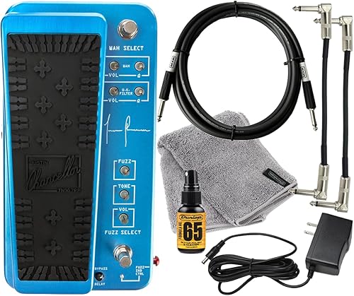 JIM DUNLOP JCT95 Justin Chancellor Cry Baby Wah, Filtro, Fuzz Pedal de efectos de guitarra eléctrica con cable Tonebird MXR, cable de conexión,