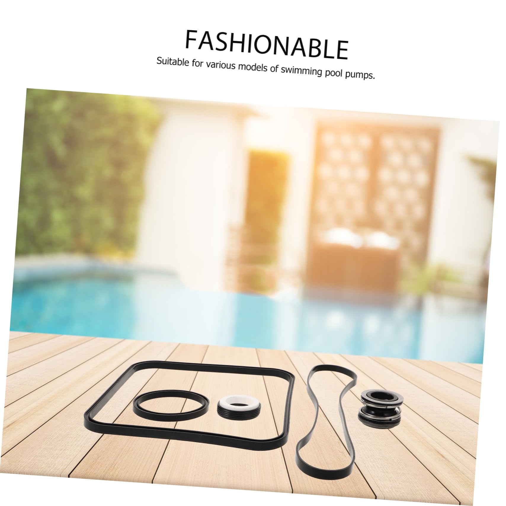 VANZACK 5 Juegos Sellos para de Piscina Suministros para de Piscina reemplazo de Tapa de Piscina Accesorios de Piscina círculo de Sellado de Goma Anillos de Sellado de Goma