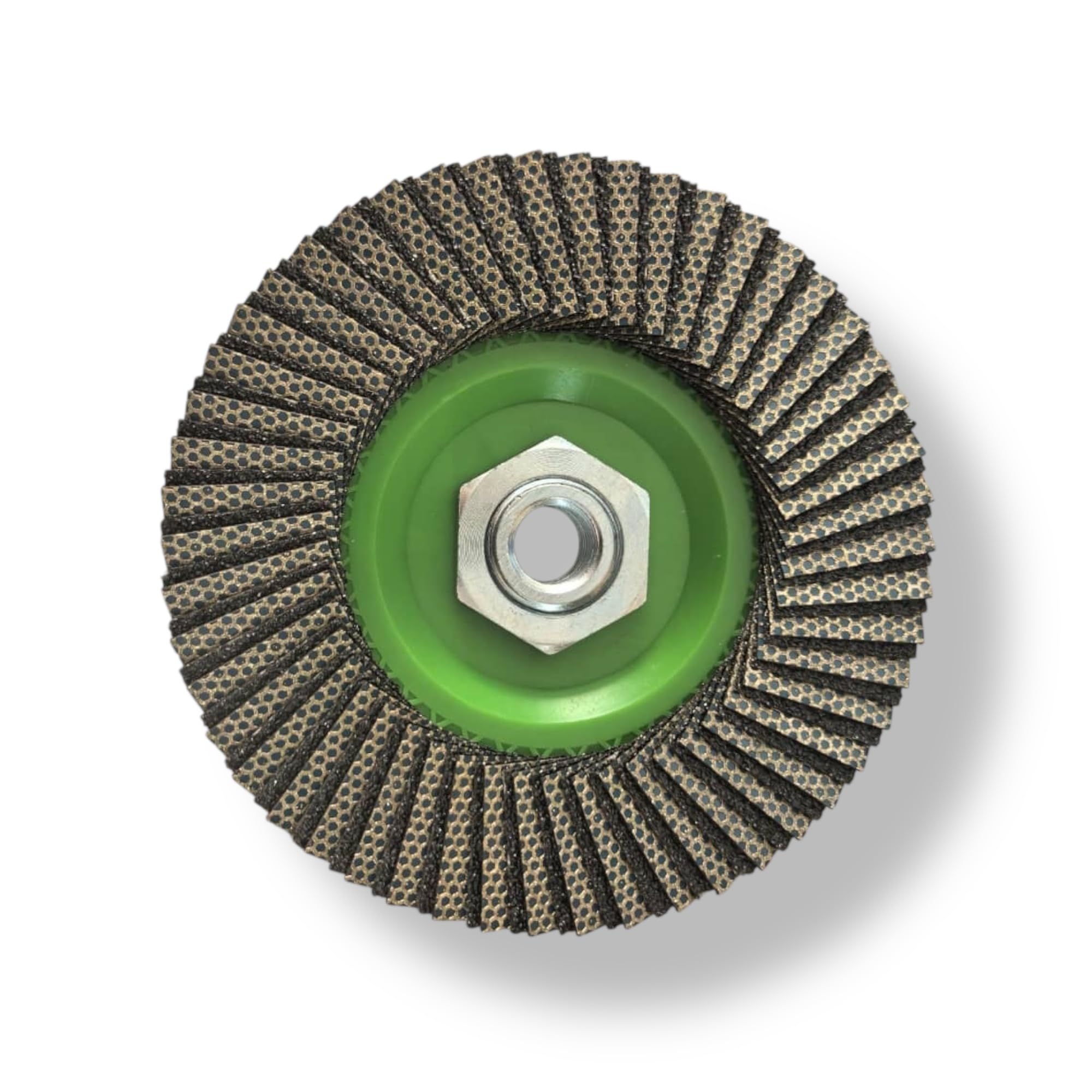 Disco diamantato a lamelle Ø125 mm grana 60 – taglio, sgrossatura e finitura piastrelle, gres porcellanato, pietra – per smerigliatrice – Outillage Carreleur 2.0