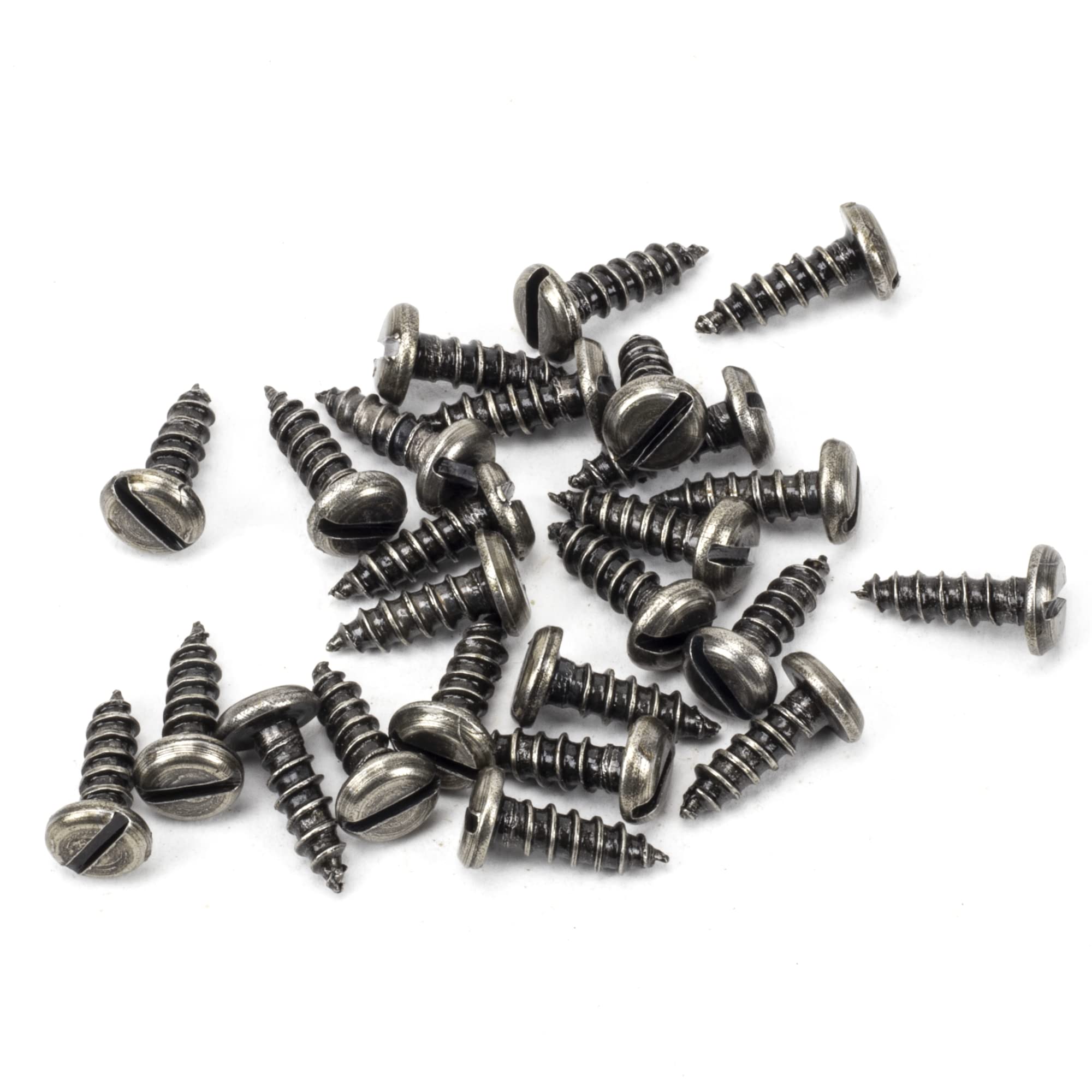 From The Anvil 91195 Pewter 8X½" Round Head Screws (25)