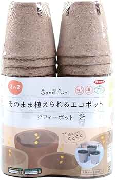 Amazon.co.jp: サカタのタネ そのまま植えられるエコポット ジフィー