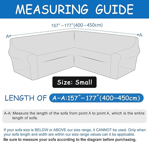 Miniatura 2 de HDCAXKJ Fundas de terciopelo de lujo para sofá modular en forma de L, funda elástica suave y gruesa en forma de U, juego de fundas de sofá para sala