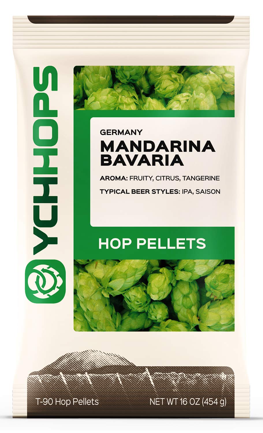 German Mandarina Bavaria Pellet Hops 1 lb