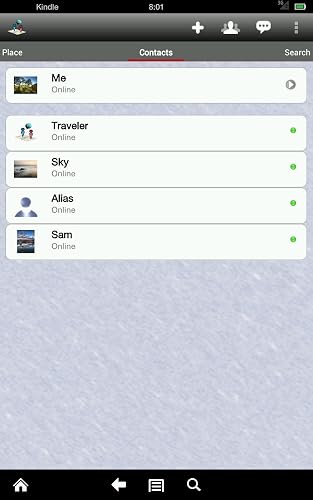 Mobile Phone Tracker and Chat - IM Map Navigator AE (Kindle Tablet Edition)