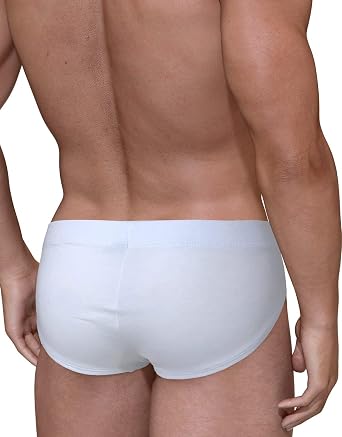 Wildmant Big Boy Pouch Bikini White/Blue Underwear