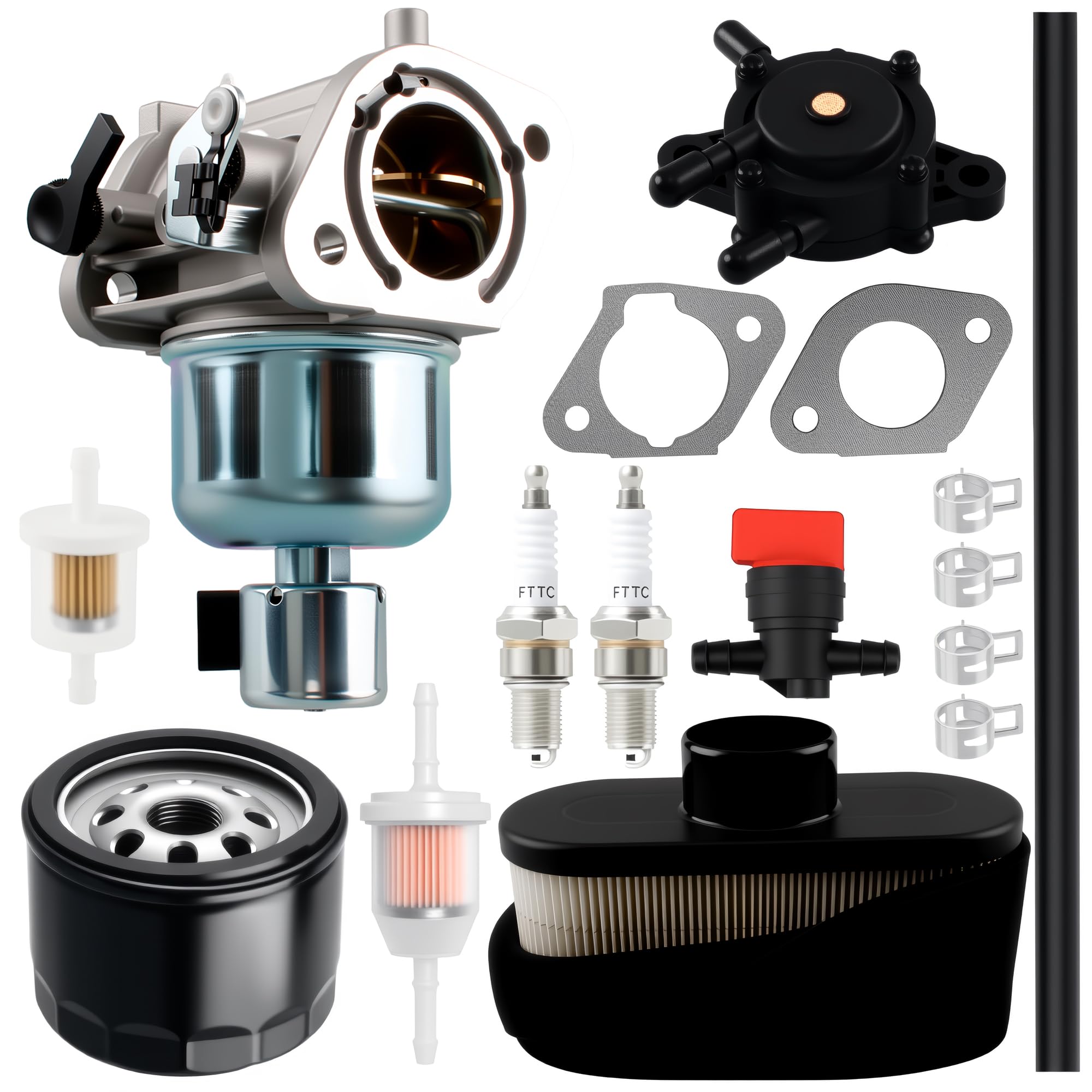 FR651V Carburetor for Kawasaki FR691V FR730V FS651V FS691V FS730V 23 HP Engine Replaces 15004-0984 15004-0826 15004-0985 15004-0986 15004-0828 15004-0829