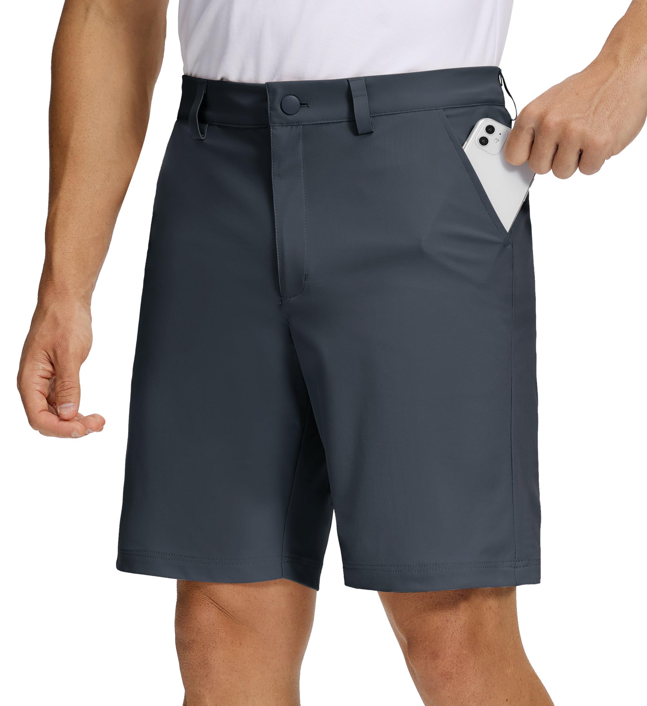 Willit Men's Golf Shorts Stretch Work Dress Shorts Quick Dry Athletic Casual Shorts with Pockets 7"/ 9"/11''