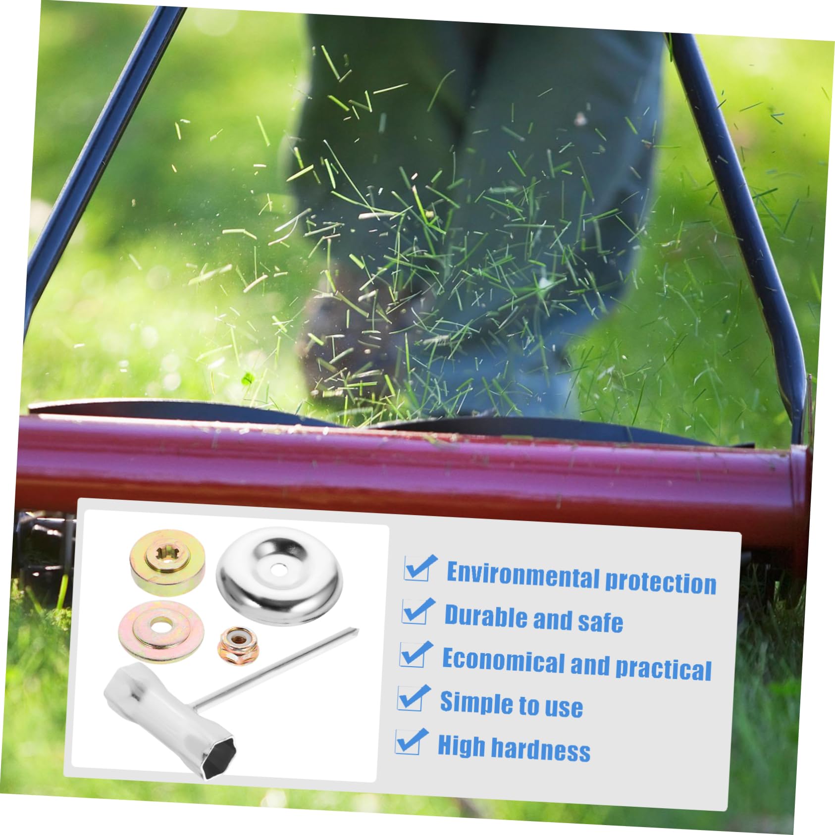 Toddmomy 5juegos De para Desbrozadoras y Cortacéspedes Discos De y Accesorios Versátiles para Jardinería y del Jardín