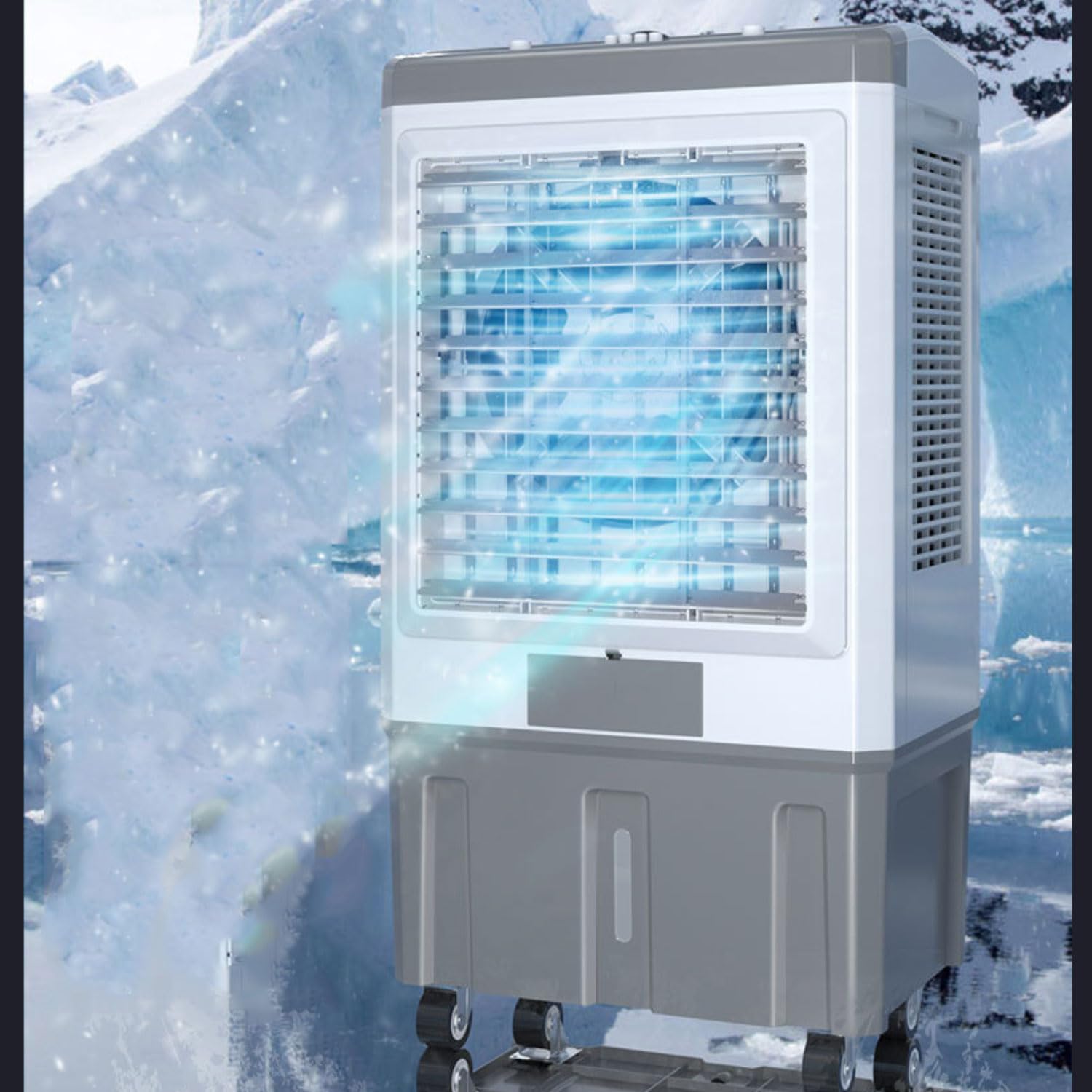 GLETSF Portable Air Conditioner Cools up to 350 Sq.Ft., AC Unit with Fan & Dehumidifier, Remote, 24H Timer, Window Kit for Bedroom Office ，Style 3-Remote control model