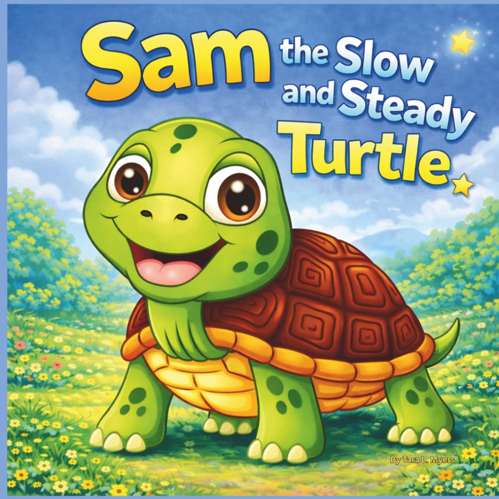 Sam the Slow and Steady Turtle: A Heartwarming Rhyming Story About Thinking Differently, Confidence, and Being Proud to Go Your Own Pace (Ages 3–7) | ... children book| Turtles| Size 8.5 x 8.5