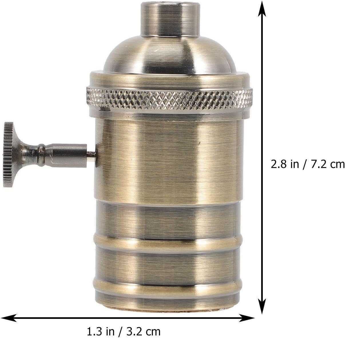 CALANDIS™ Lamp Socket Replacement Thread Base DIY Project Vintage Replace Light Socket | Lighting Parts & Accessories | Lamps, Lighting & Ceiling Fans