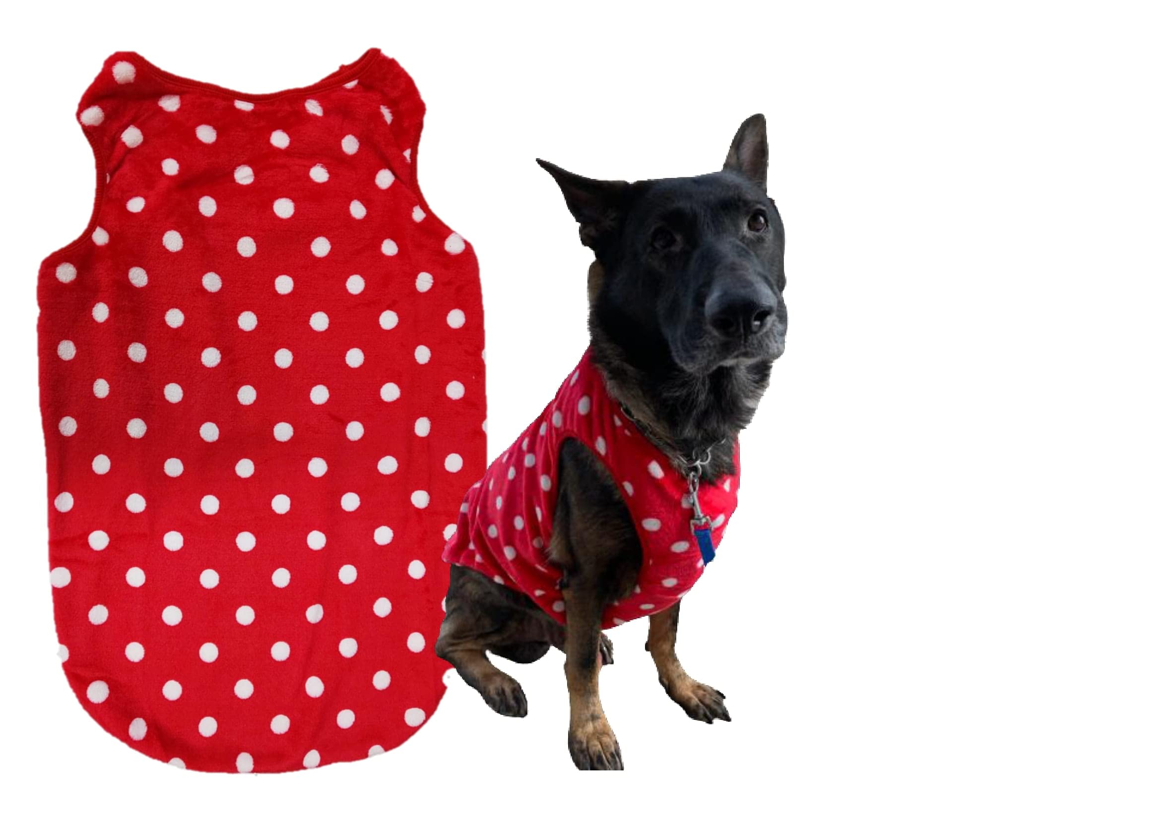 Amazon | ナイス企画 犬の服 フリース 中型犬 大型犬 (8L
