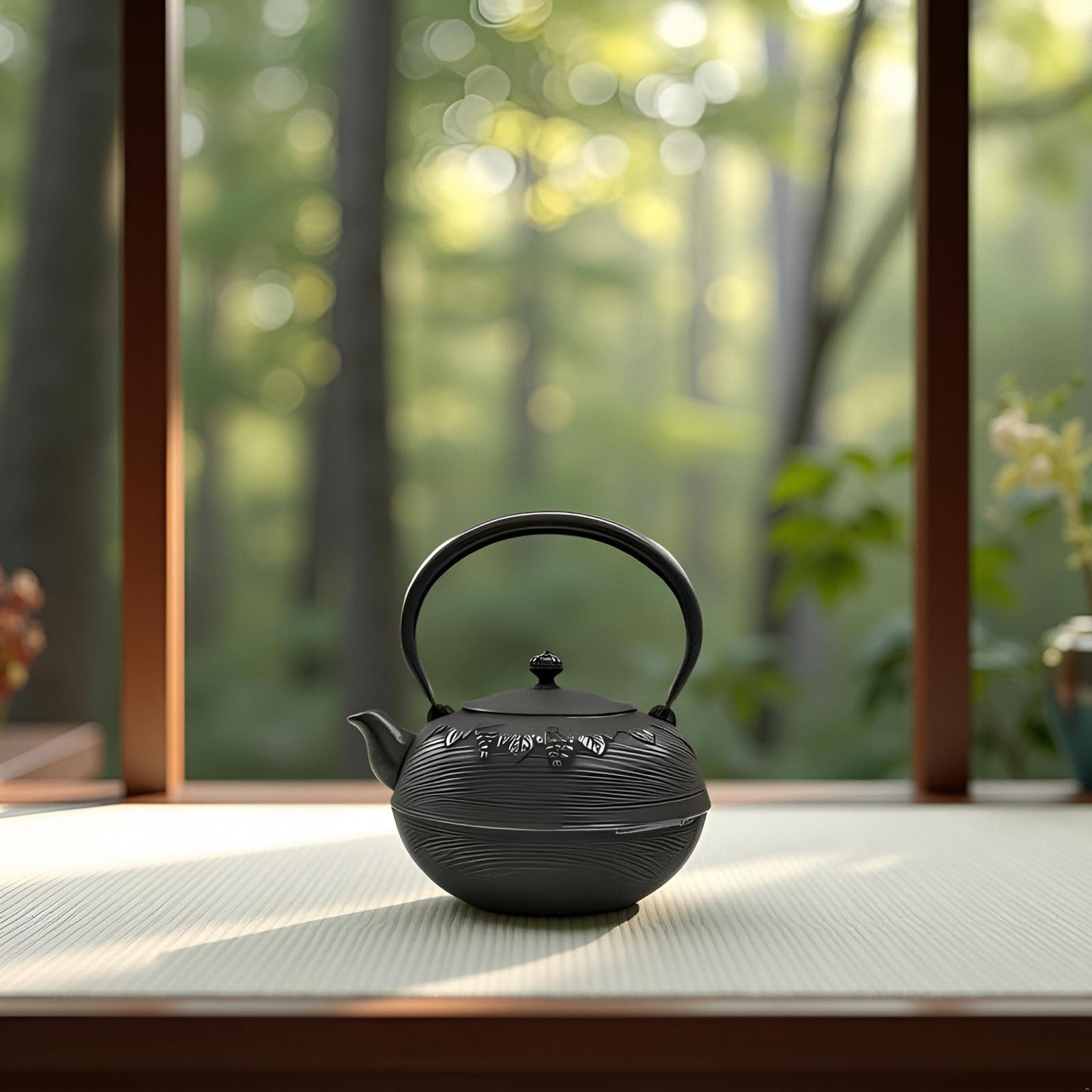 Amazon｜南部鉄器 鉄瓶 ブドウ 2.0L T-29｜鉄瓶 オンライン通販