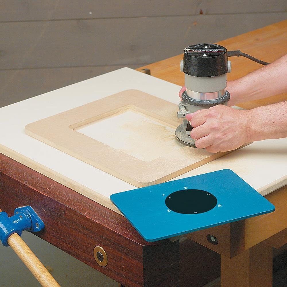 Rousseau 3509 9Inch x 12Inch x 3/8Inch Deluxe Router Base