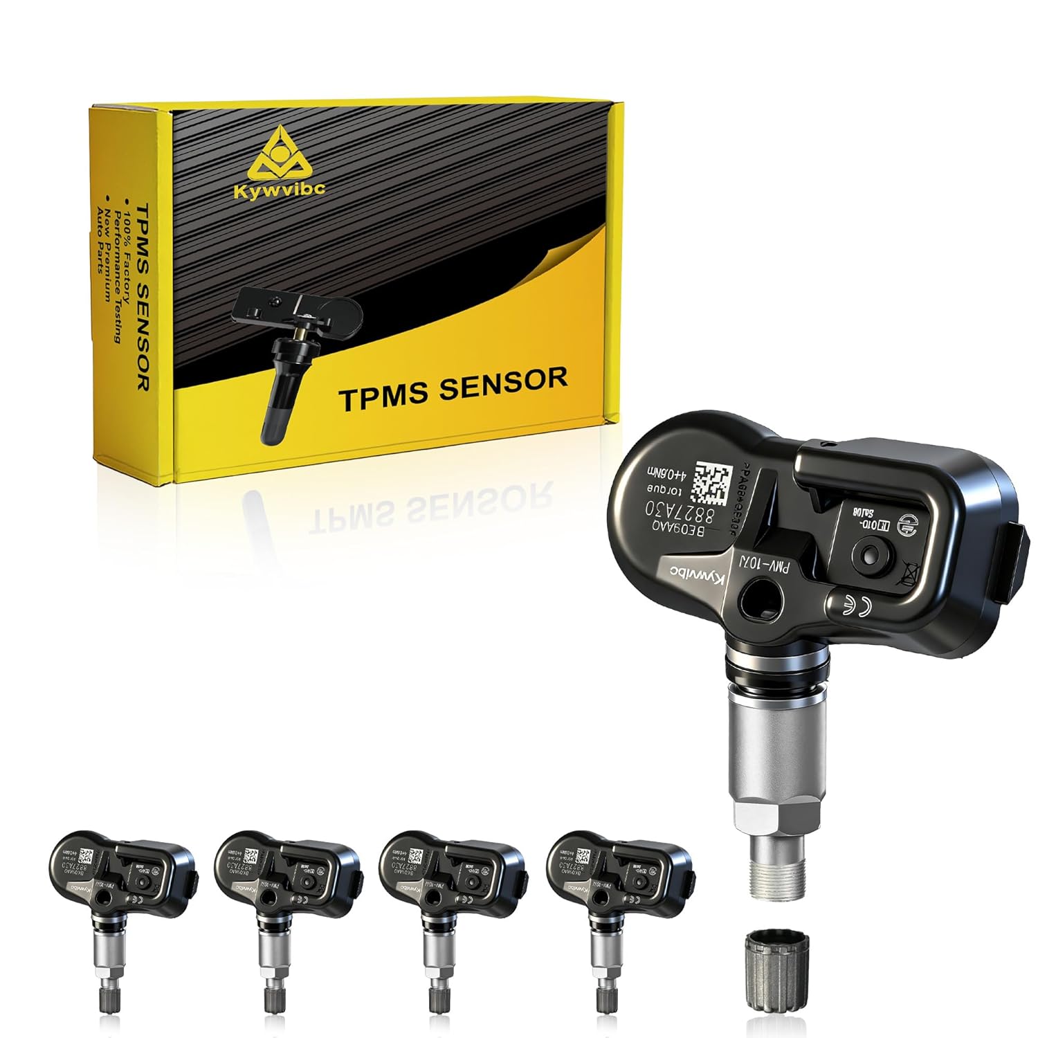 5PCS Pre-Programmed TPMS Sensor, 315MHZ Tire Pressure Monitor System Sensor Compatible with Toyota Lexus Replace PMV-107J, 4260733021, 4260733022, 4260733011, 4260706011, 4260775010