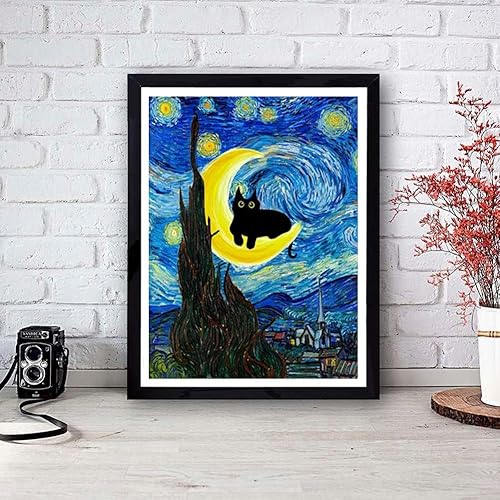 Vista 61 de VIGEGU Paquete de 4 pinturas por números para adultos, lienzo enmarcado, con caballete de madera, pintura por números para niños de 8 a 12 años