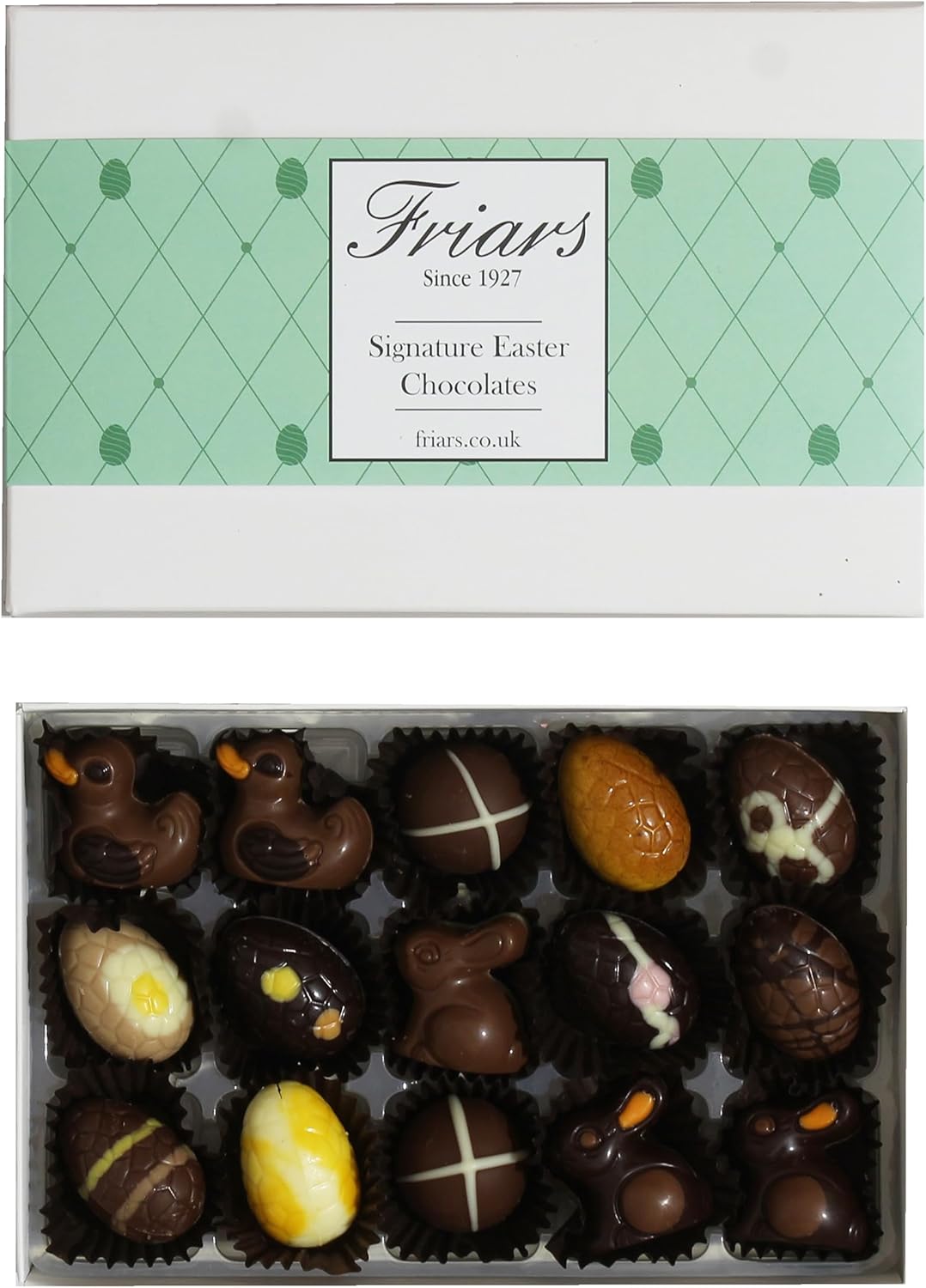 Friars Luxury Chocolate Easter Egg Selection Box 15 Gourmet