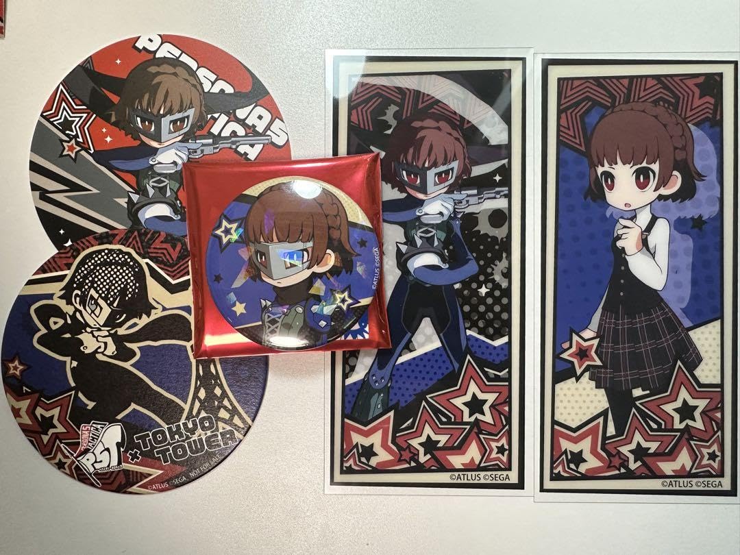 ペルソナ5 タクティカ トレーディングクリアマーカー P5 主人公　明智 吾郎 全国無料，格安 ペルソナ5 タクティカ トレーディングクリアマーカー