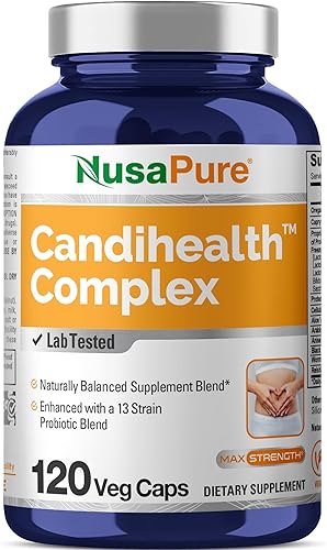 CandiHealth Complex (sin OMG, sin gluten, vegano) 120 cápsulas vegetales