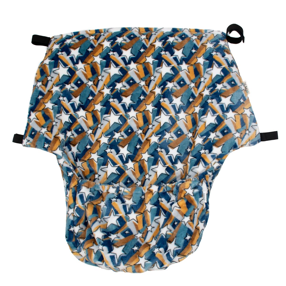 JYOKO KIDS Saco Cubrepiés de Invierno Compatible con Portabebés, Sillas de Coche y Cochecitos de Paseo | Polar Teddy Extra Suave | Hecho en España (Shooting Star, 80 Cm)