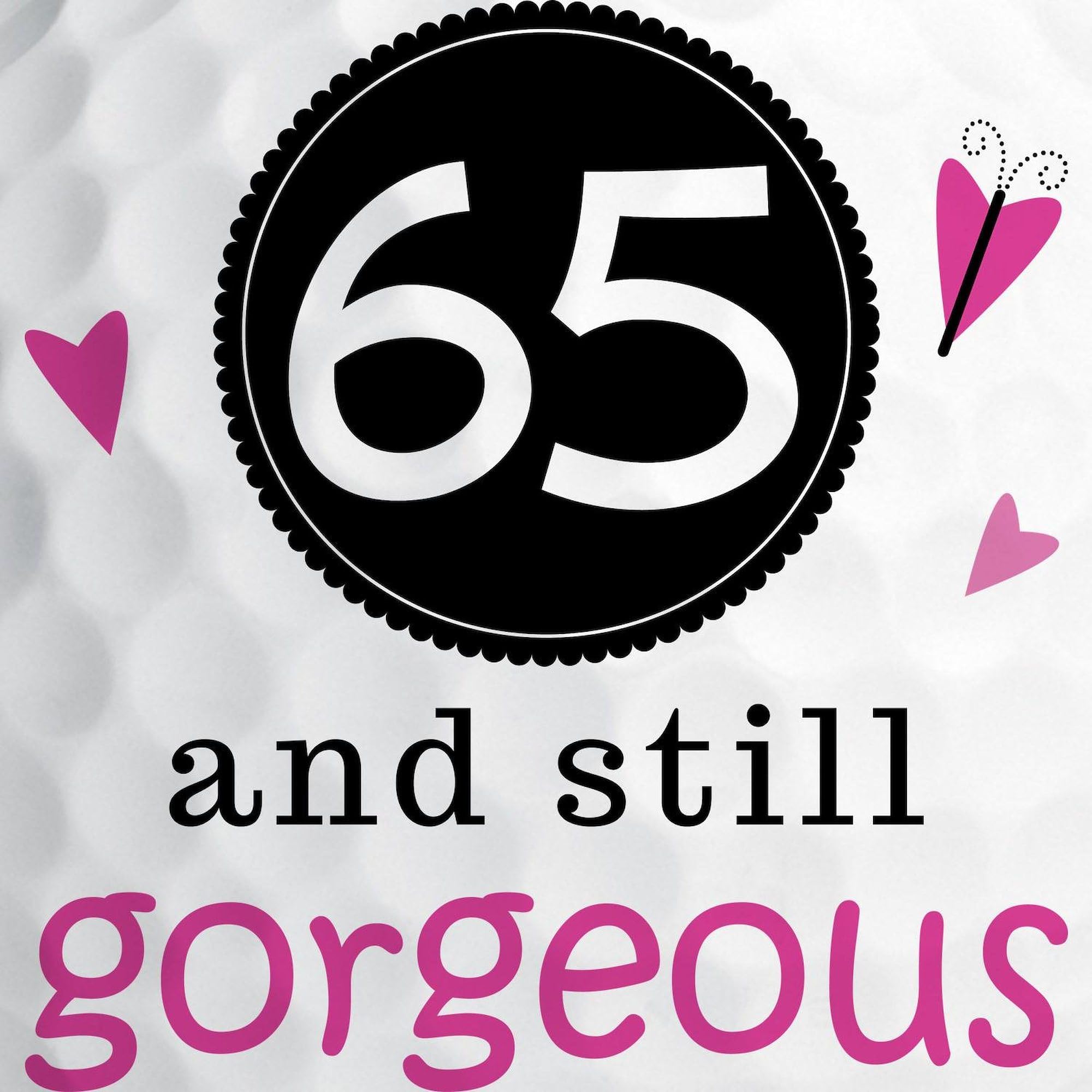 CafePress 65Th Birthday Gorgeous Novelty Golf Balls (Pk of 6)