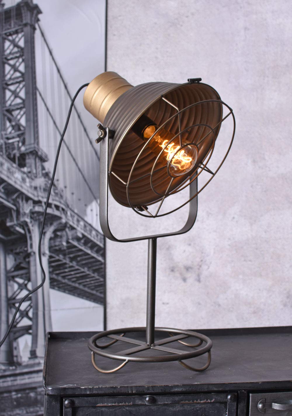 Lampada da scrivania Bauhaus lampada da ufficio Loft lampada industriale lampada da tavolo gmf004 Palazzo esclusiva