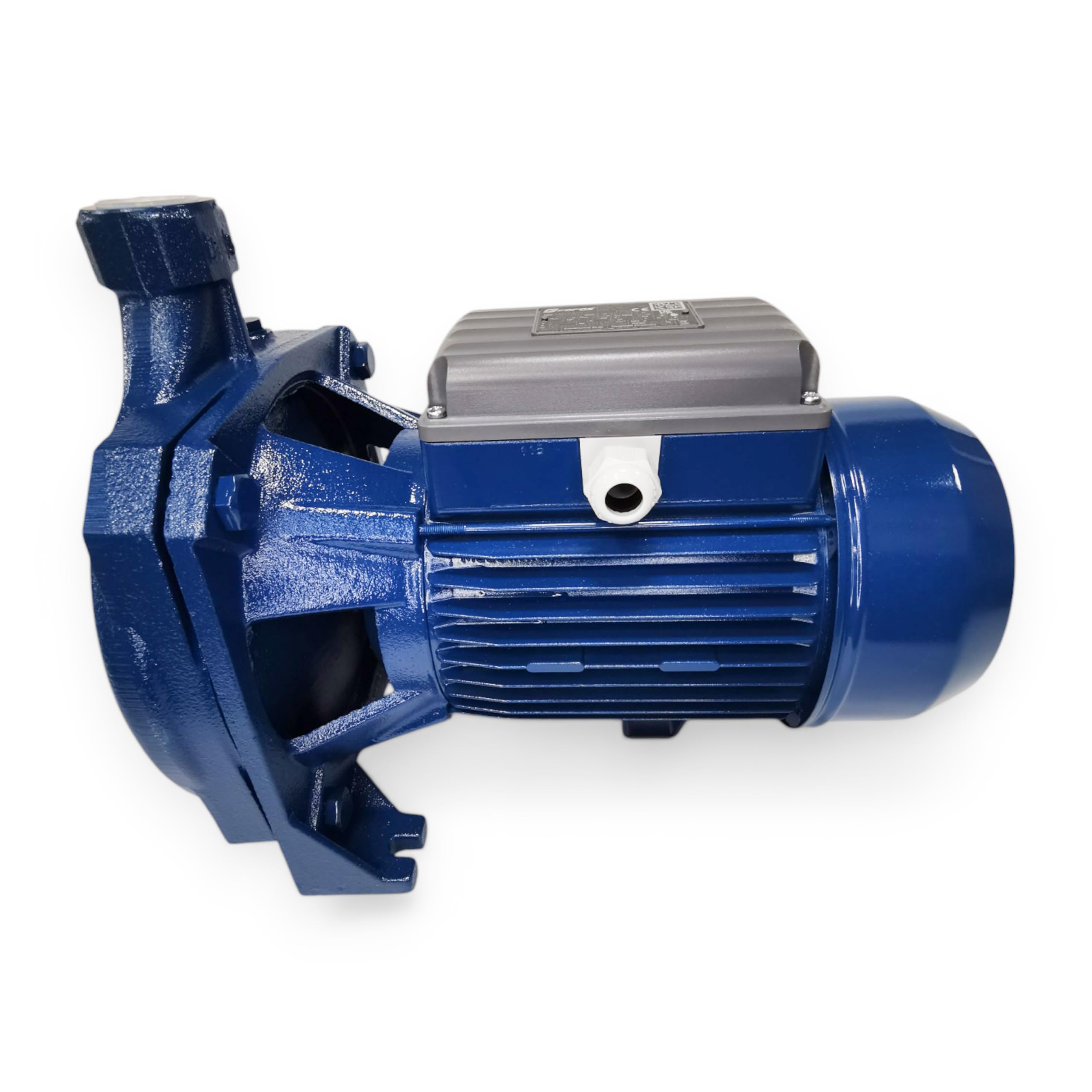 FORAS KM164/1 Geräuscharme Kreiselpumpe 1,5kW (2PS) – Wasserpumpe für Haus & Garten – 110 L/min Fördermenge, 39,3m Förderhöhe, 230V Einphasig – Made in Italy