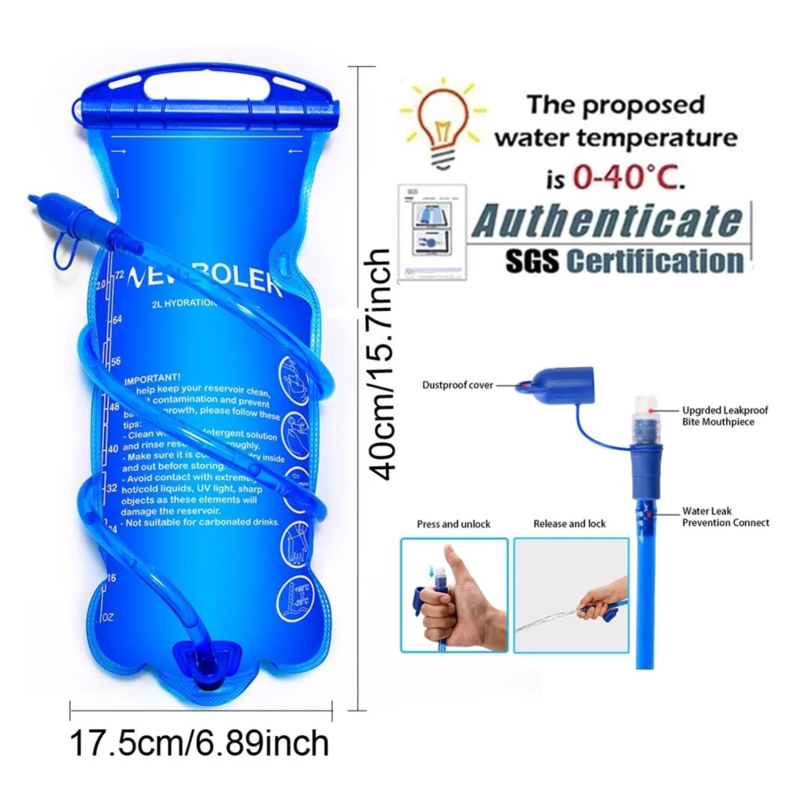 Gilet d'hydratation pour la course à pied – Sac à dos ultra léger pour trail, marathon et cyclisme – Sac à eau essentiel pour l'hydratation pendant l'exercice