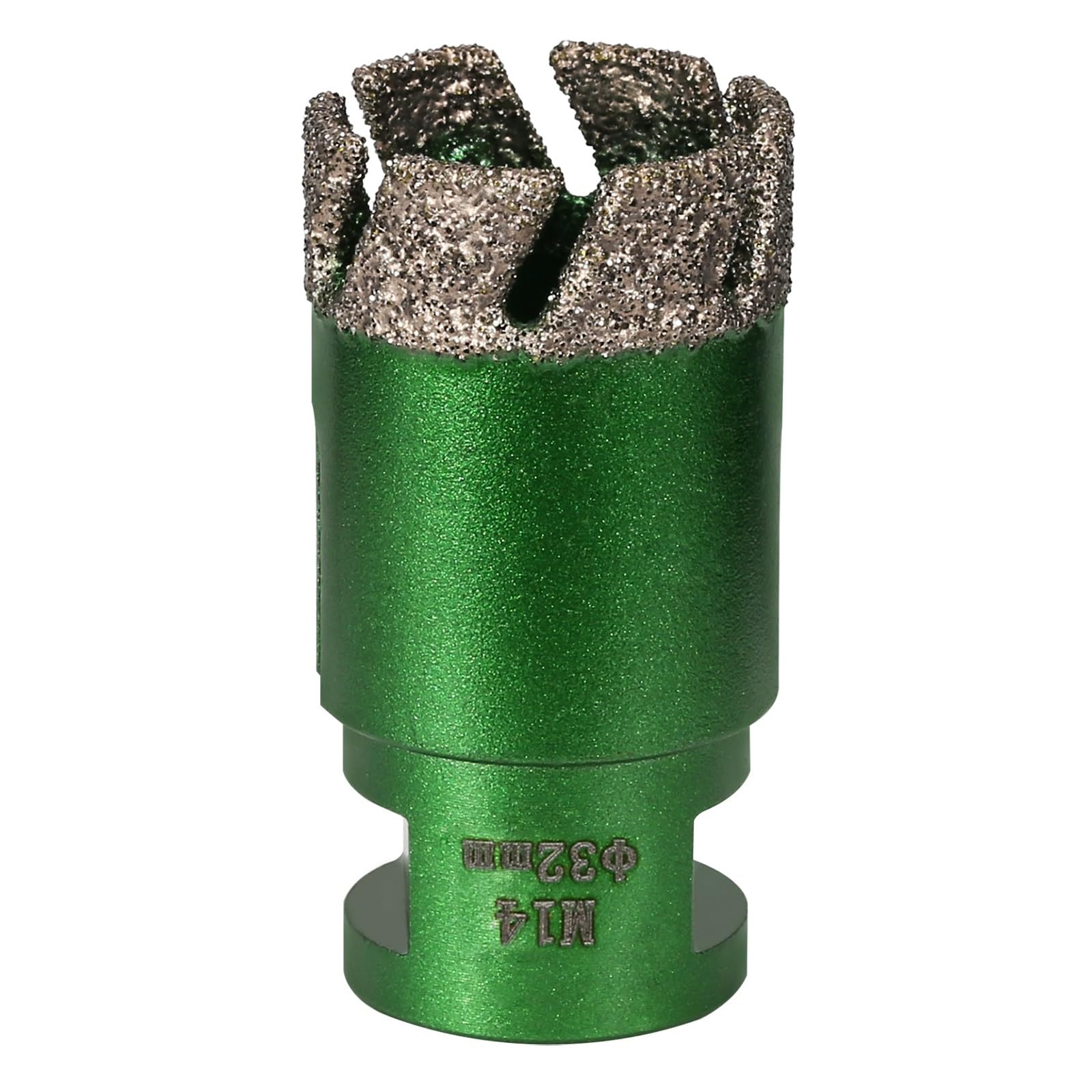 Vearter 32 mm Diamond Core Drill Bit, M14 Thread Connection Masonry Hole Saw