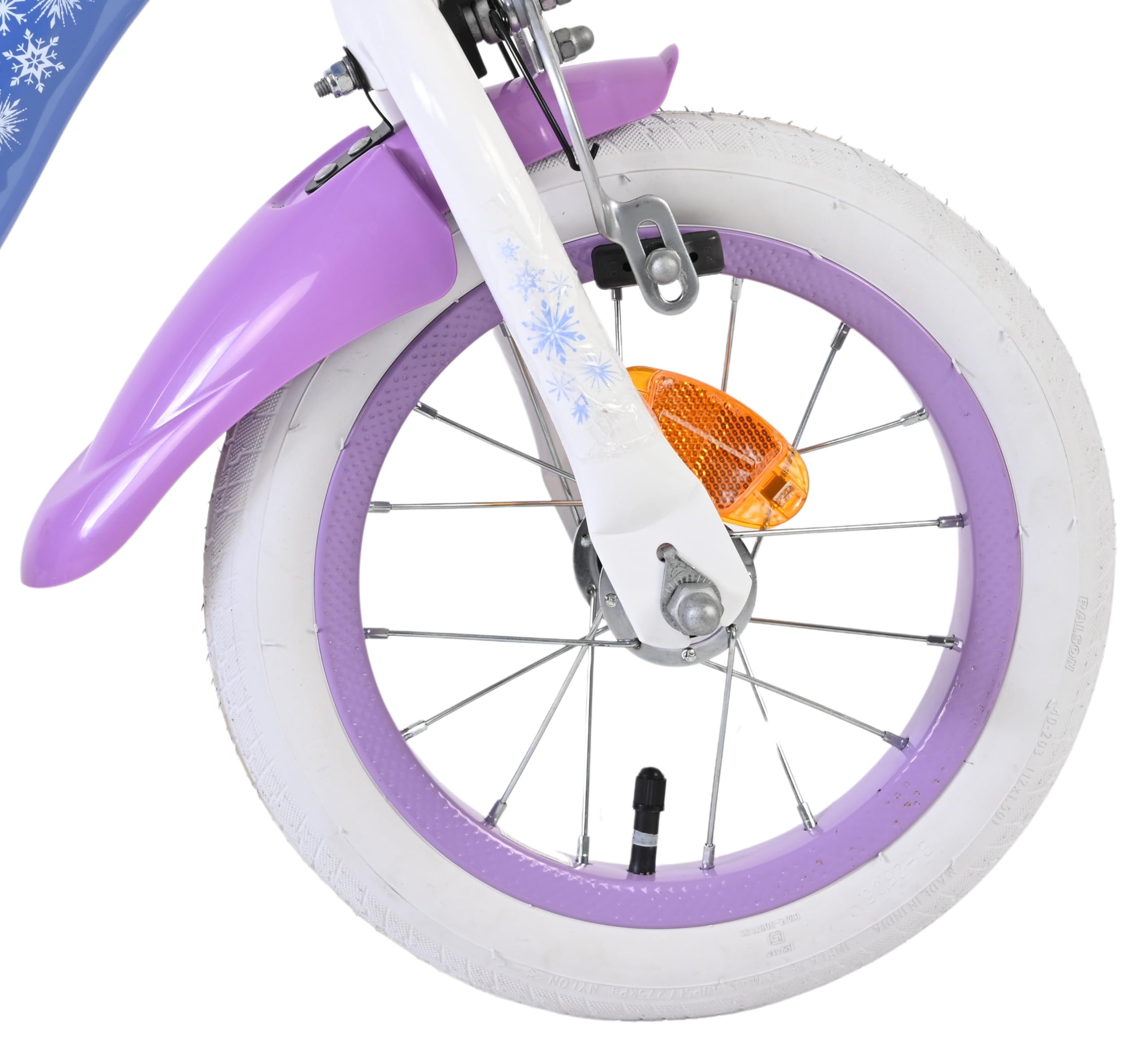 Volare Kinderfahrrad | 3–5 Jahre | Doppelte Handbremse, abnehmbare Stützräder, Pedalreflektoren & Trinkflasche | Verstellbarer Sattel | Geschenk für Mädchen
