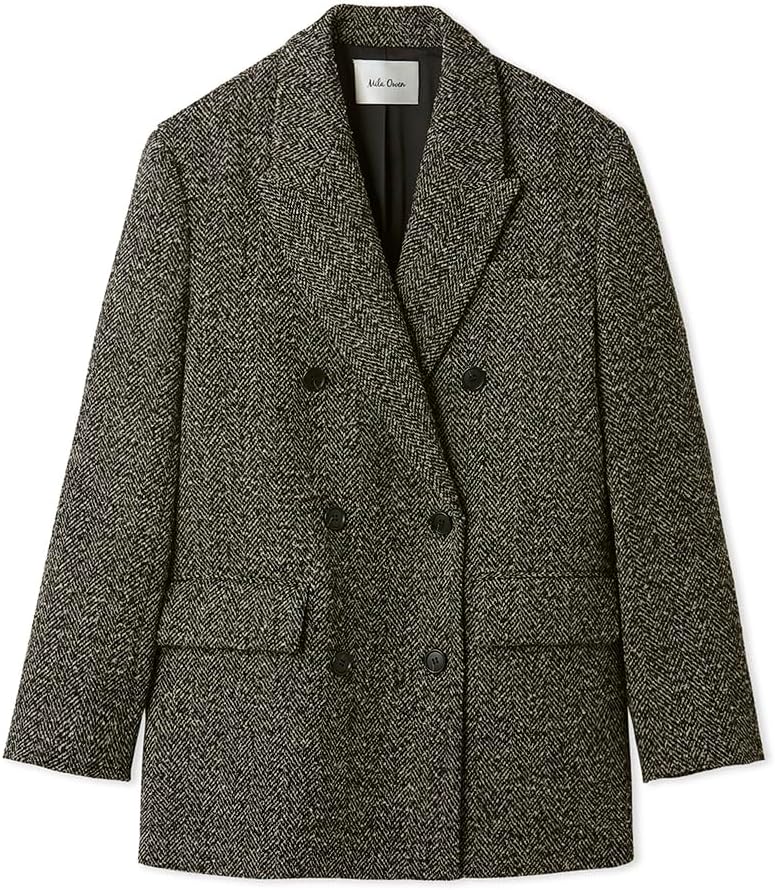 ミラオーウェン] ビッグショルダーダブルジャケット 09WFJ245190