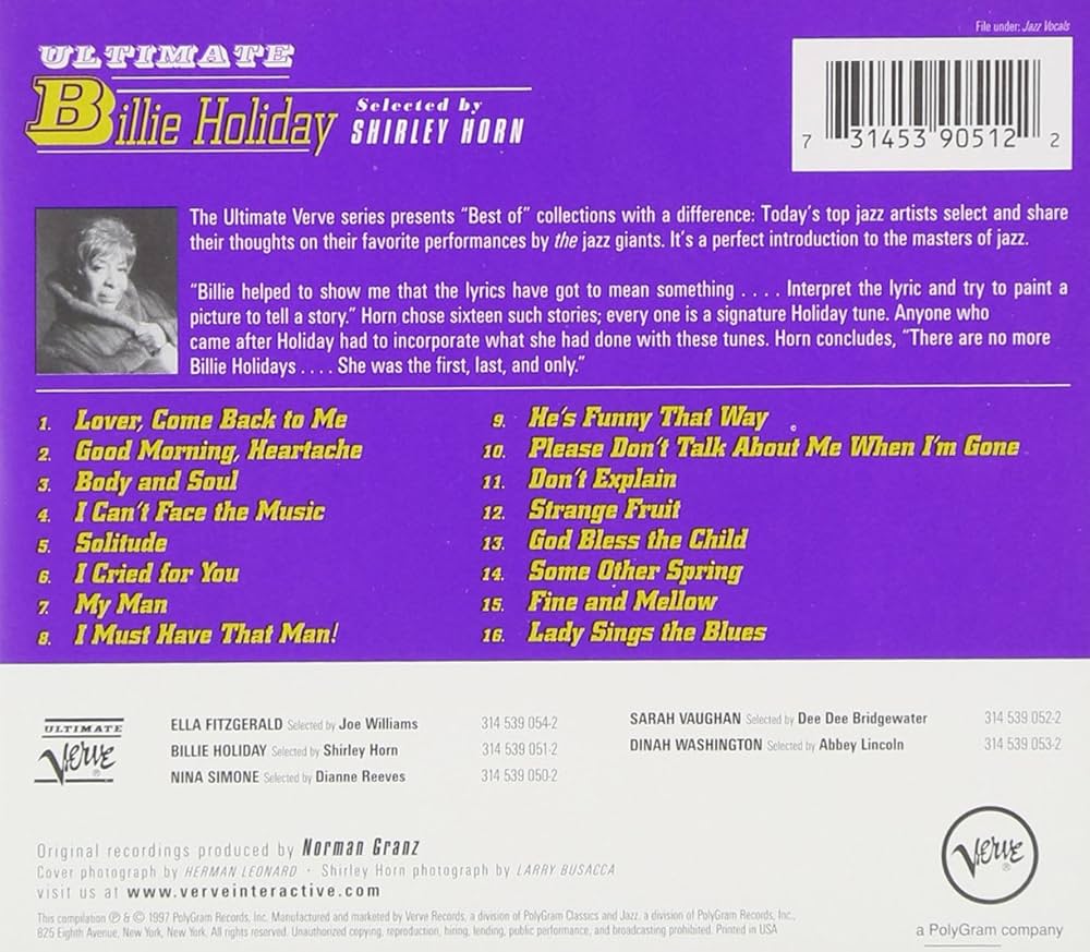 Holiday, Billie - Ultimate Billie Holiday - Amazon.com Music