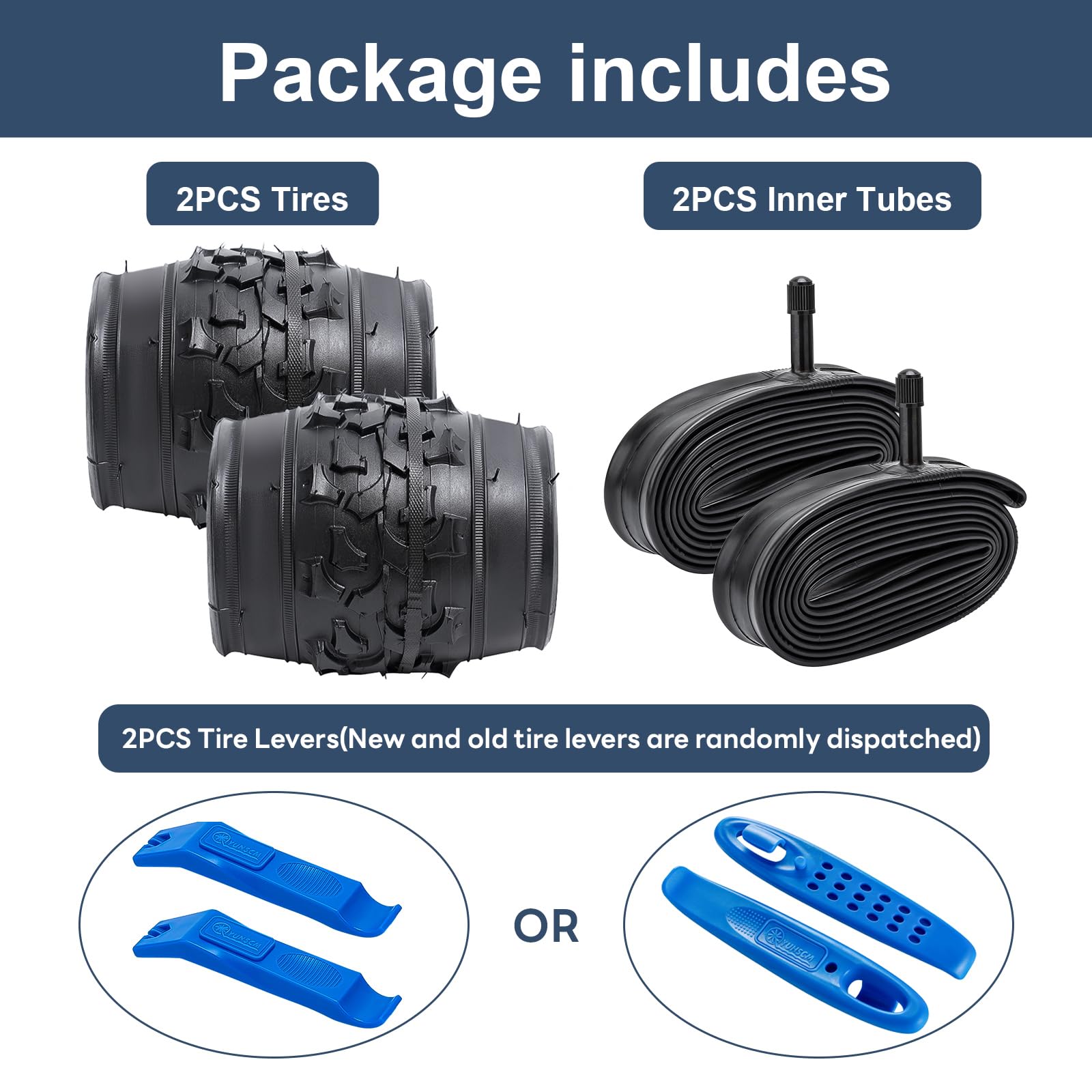 YunSCM 2 Pcs,26x1.95 Bike Tubes,Schrader Valve 32mm,26x1.75/2.125 Bike Inner Tubes,Mountain Bike YunSCM 2 Pcs,26x1.95 Bike Tubes,Schrader Valve 32mm,26x1.75/2.125 Bike Inner Tubes,Mountain Bike