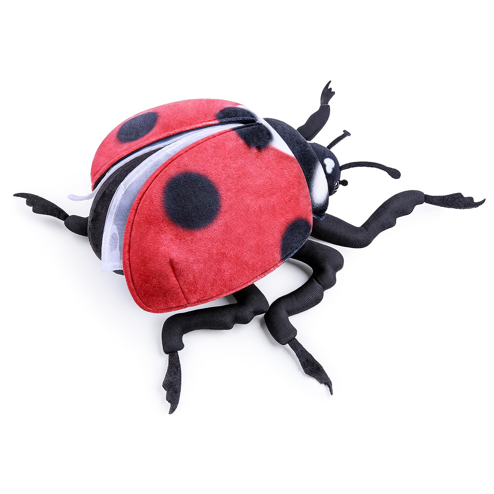 Tiny Heart Simulation of Red Ladybug Plush Toys, Cambrian Ancient Plush Series Ladybug Animal Toys - Image 3
