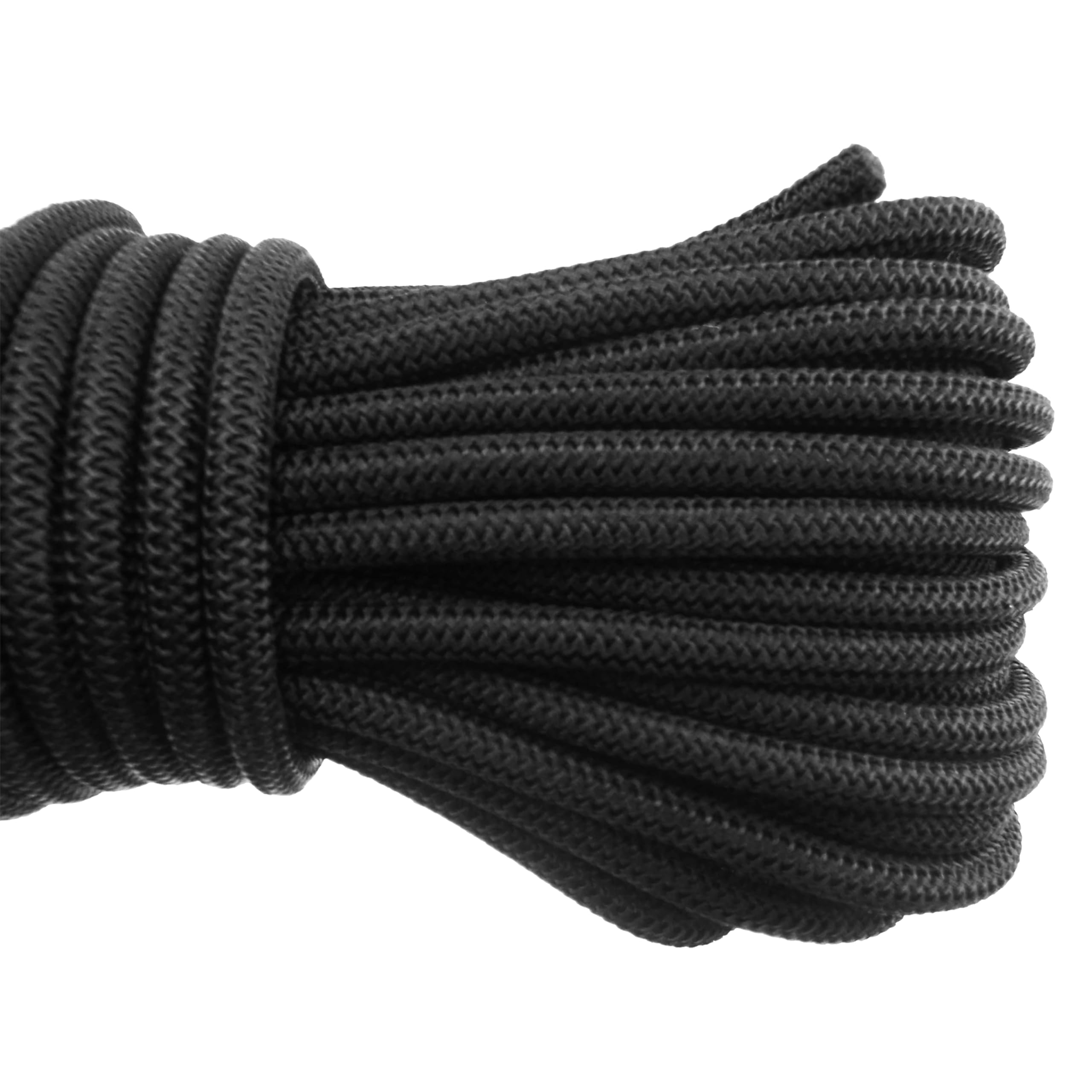 Cost Wise Black 10M X 8Mm Elasticated Rope/Bungee/Stretchy Shock Cord For Tying Down Tarpaulins Trailers/Luggage And Other General Use