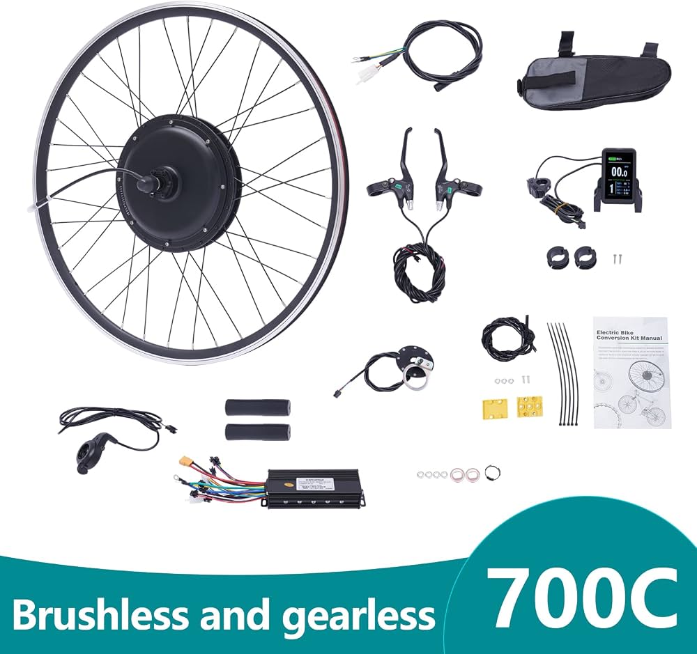 Amazon.com : KONKENIE 700C 48V 1000W E-Bike Conversion Kit 28