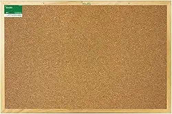 Quadro De Aviso Com Moldura Madeira E Cortiça Standard 40X30Cm - 088620