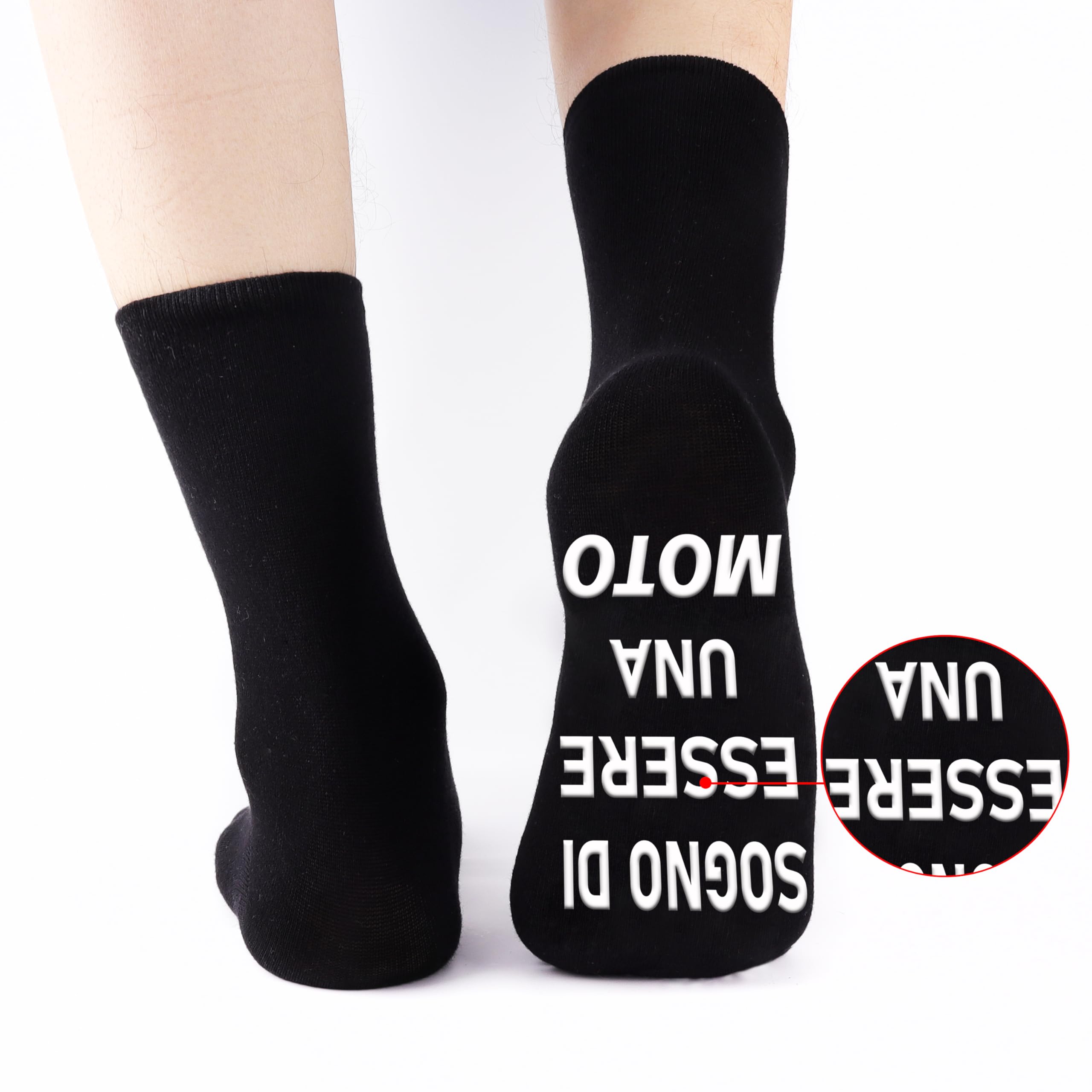 Merclix Regalo Uomo Natale Calzini Uomo Divertenti Idee Regalo Uomo Compleanno Regalo Papà Compleanno Regali Divertenti Uomo Regalo Per Uomo Papa Nonno Marito Regali Moto