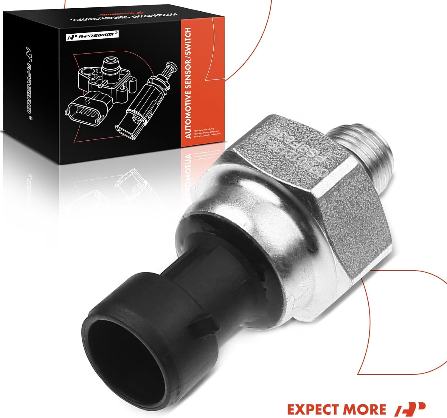 A-Premium Engine Oil Pressure Sensor Compatible with Ford Excursion 2000-2003 F-250 F-350 1994-1997 E-350 E-450 1999-2002