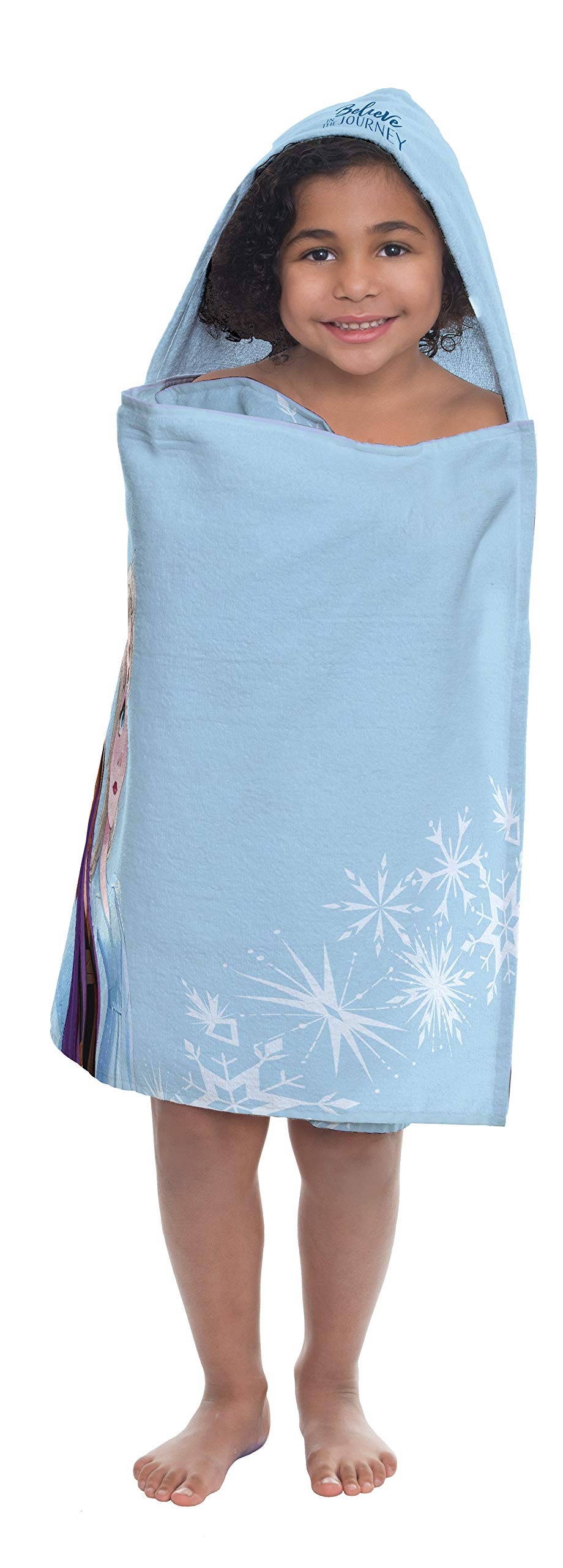 Amazon.com: Jay Franco Disney Frozen Kids Hooded Towel Elsa Anna