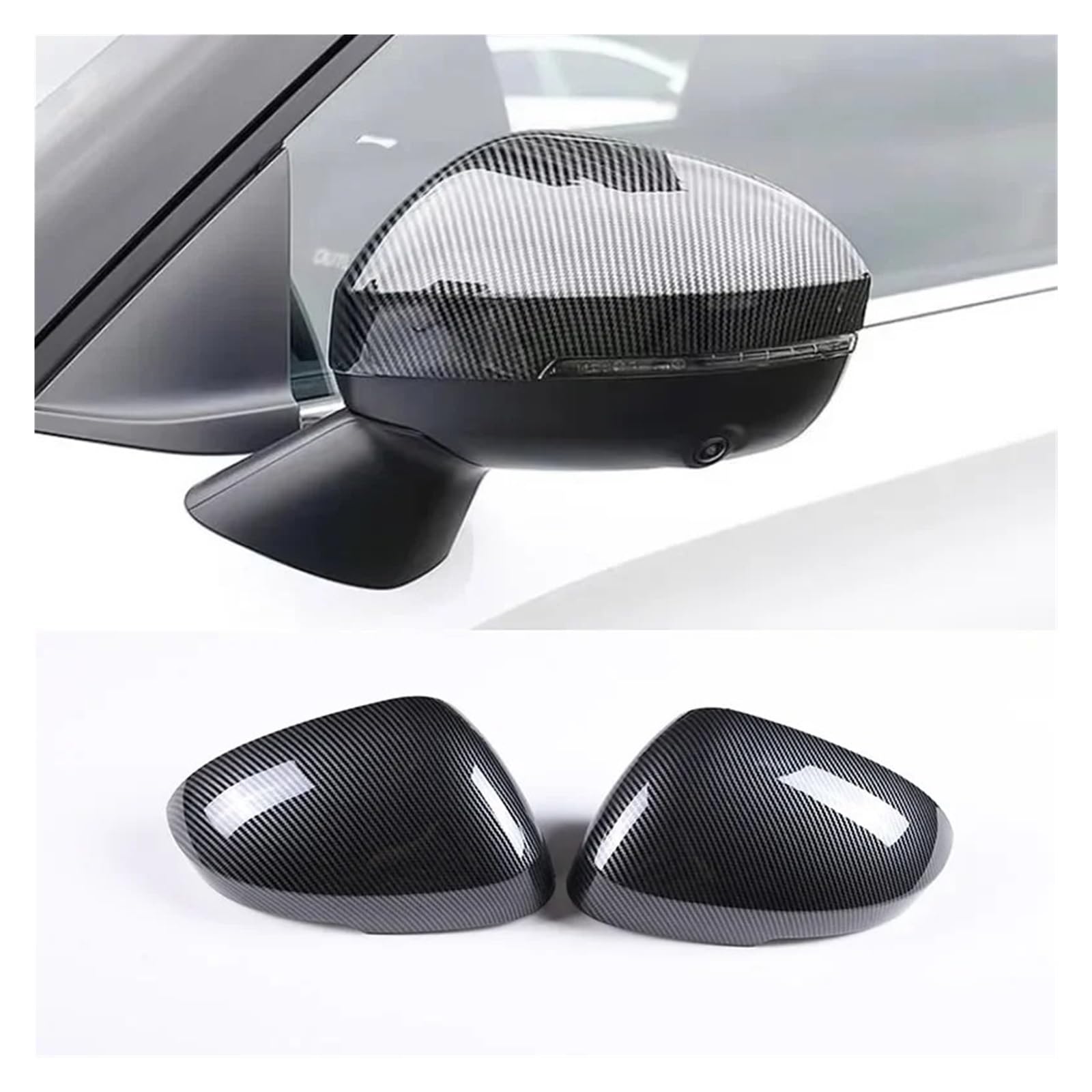 AJHJET Interior Upgrade for Mitsubishi for Outlander 2022-2024 Center Console Decoration Inner Door Handle Bowl Cover Trim Accessories ABS Carbon Fiber