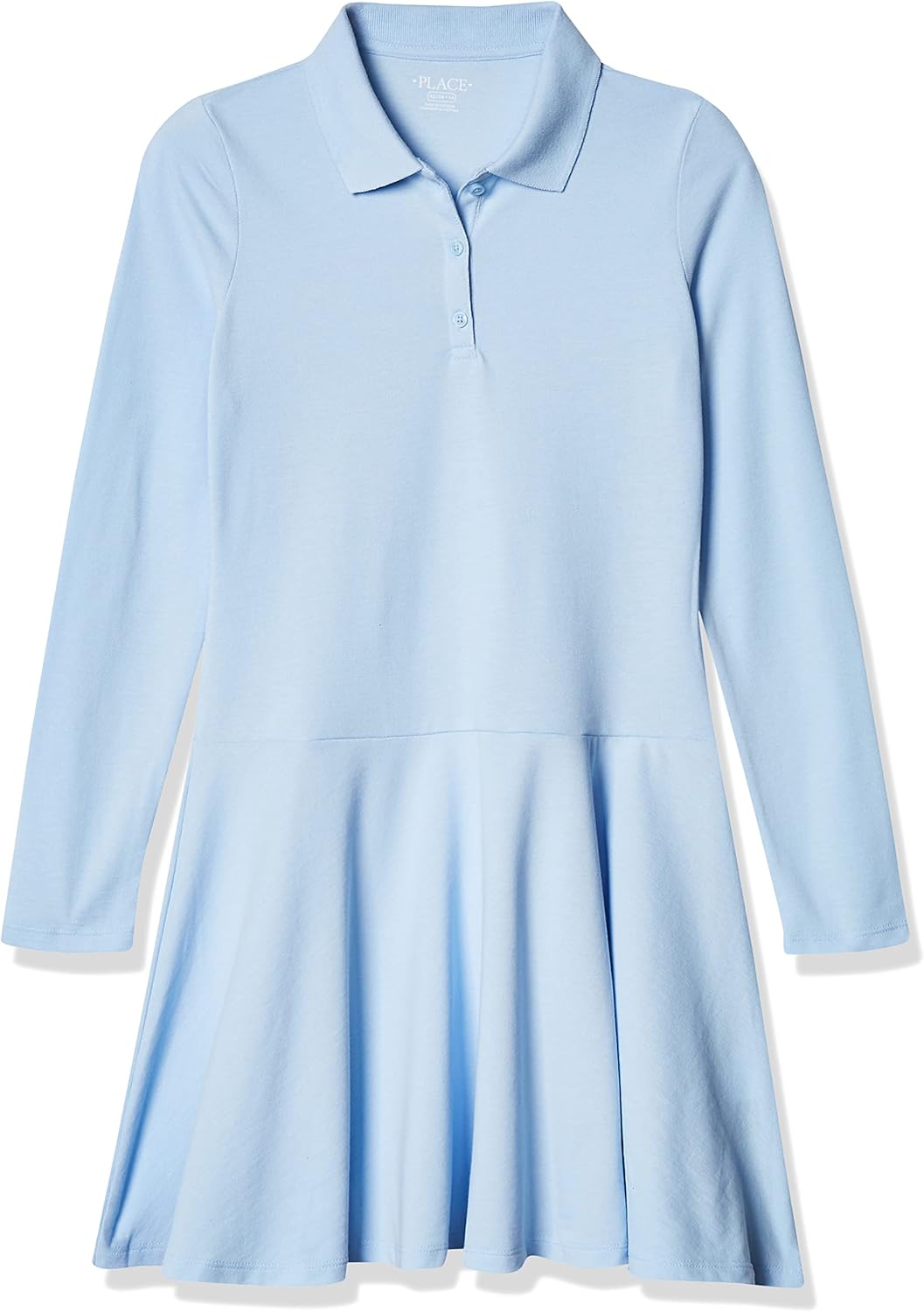 long sleeve polo dress