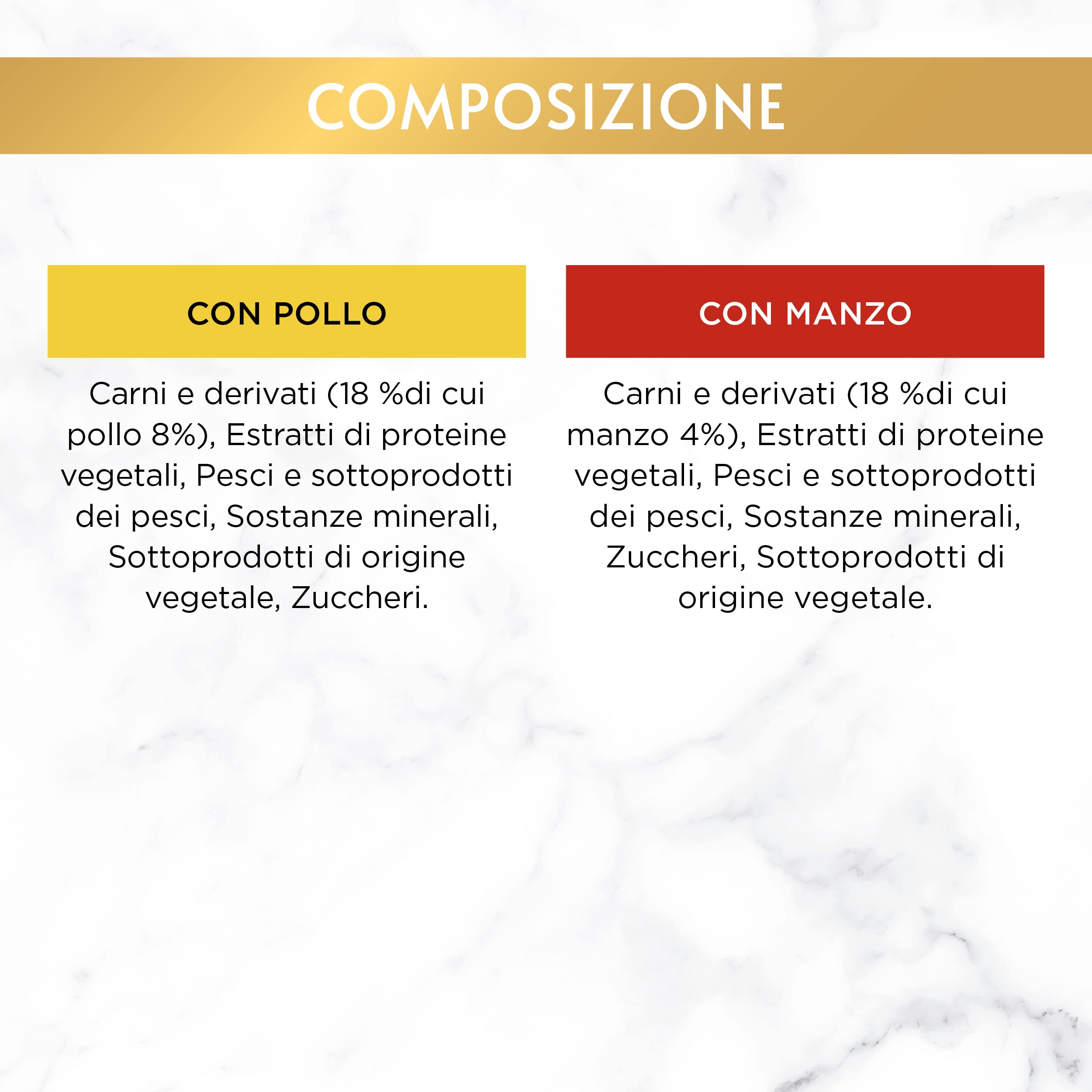 Gourmet Purina Gold - Cuchillos de Comida húmeda para Gatos con Carne y Pollo, 48 Bolsas de 85 g