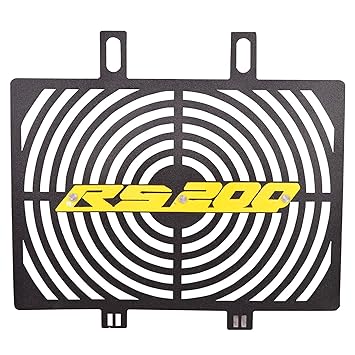 R.J.VON Premimum Quality Metal radiator Grill Guard For Bajaj Pulsar RS200 All Model