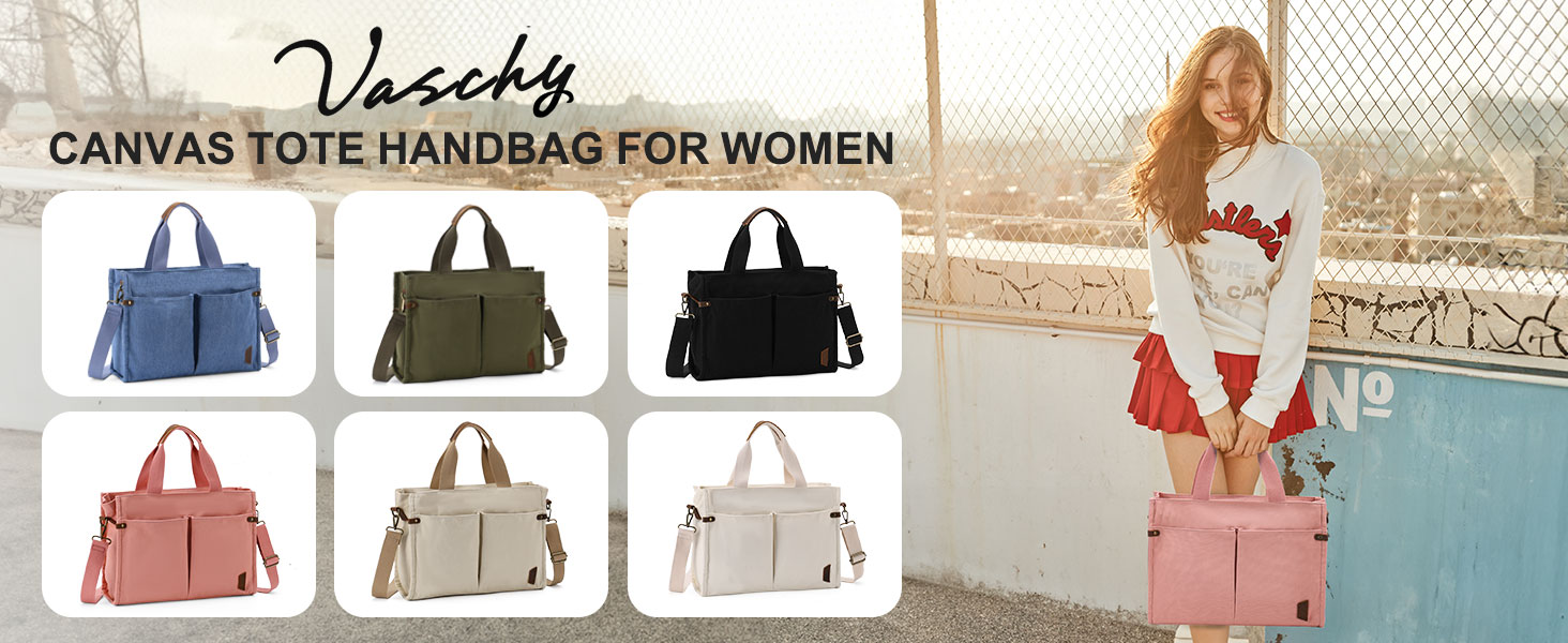 Bolso tote casual para mujer color denim miniatura 7