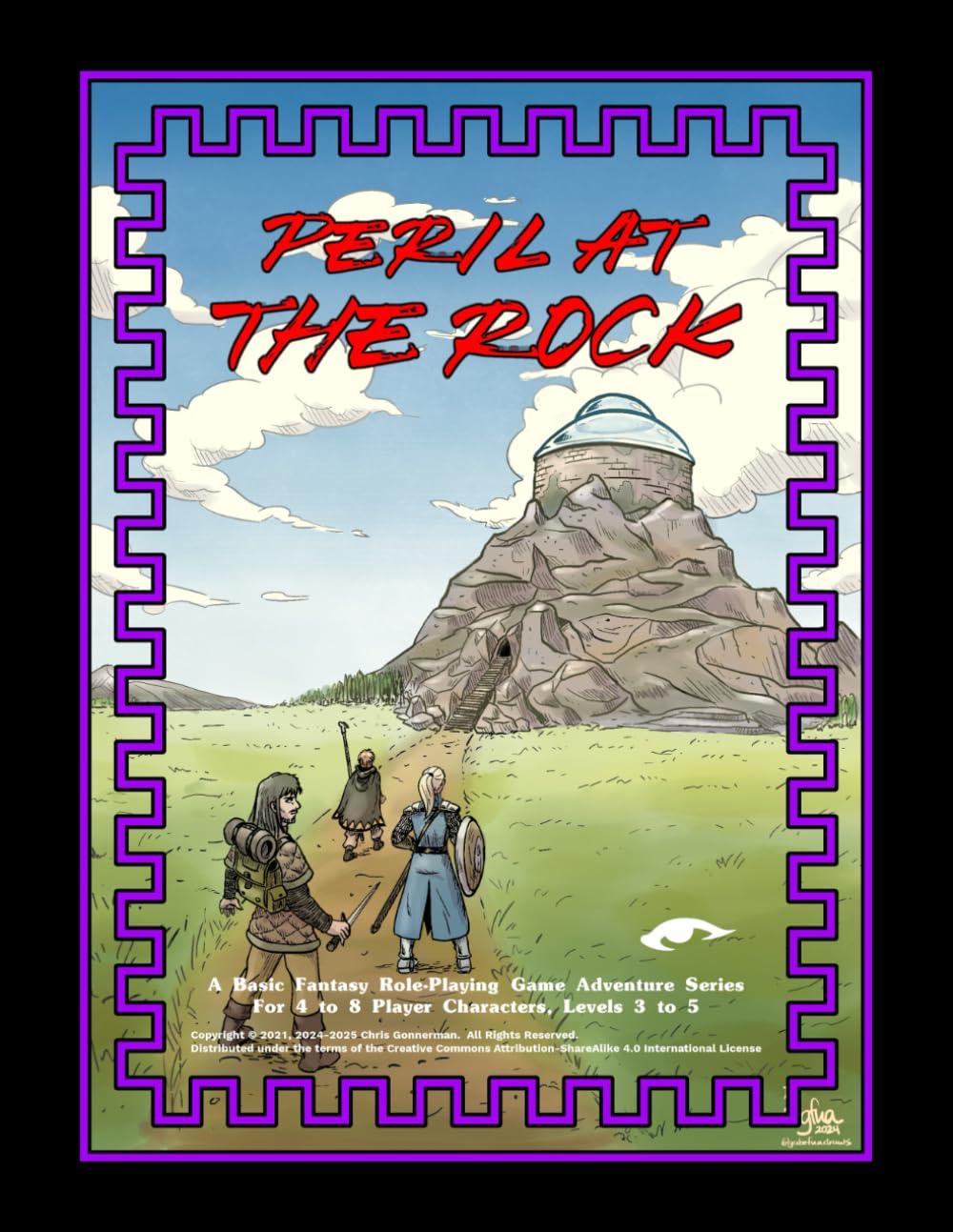 Peril at the Rock (alternate cover)