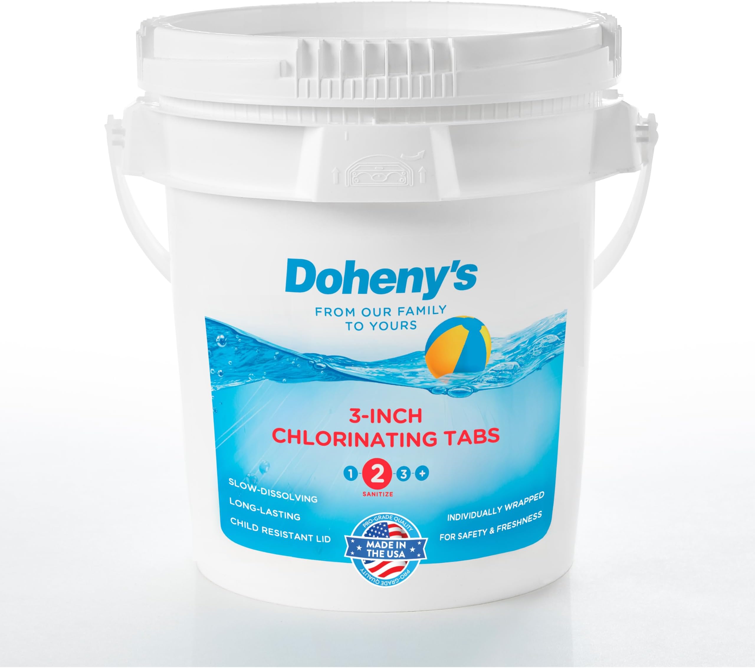 Doheny's 3 Inch Pool Chlorine Tables - 10 lbs.