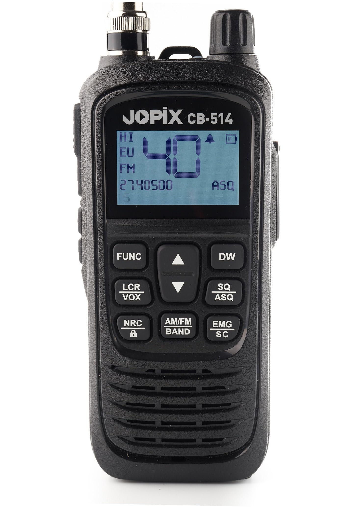 Jopix CB-514 Talkie-Walkie CB 27 MHz Kit Voiture Complet Émetteur-Récepteur Portable AM/FM 4W